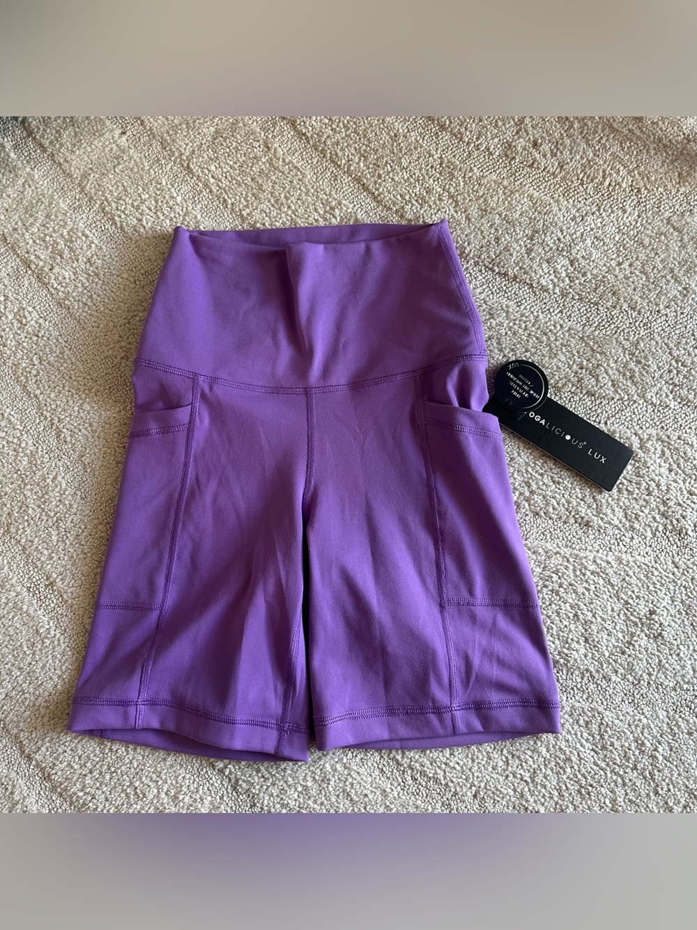 Yogalicious Lux High Rise Biker Shorts